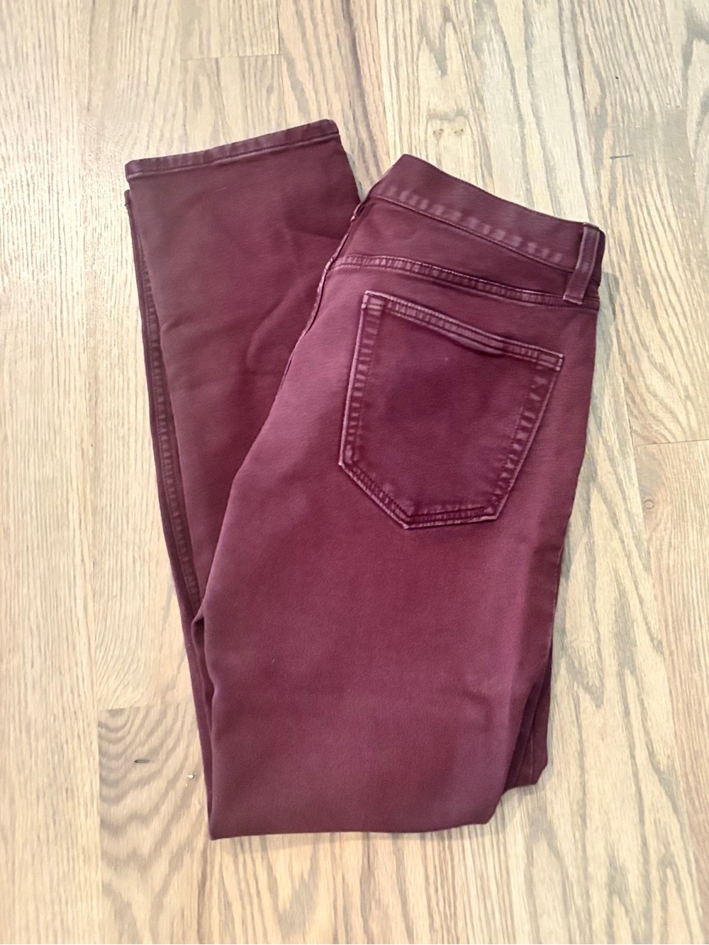 Banana Republic Blackberry Traveler Slim Fit Pants 32x30 Like New